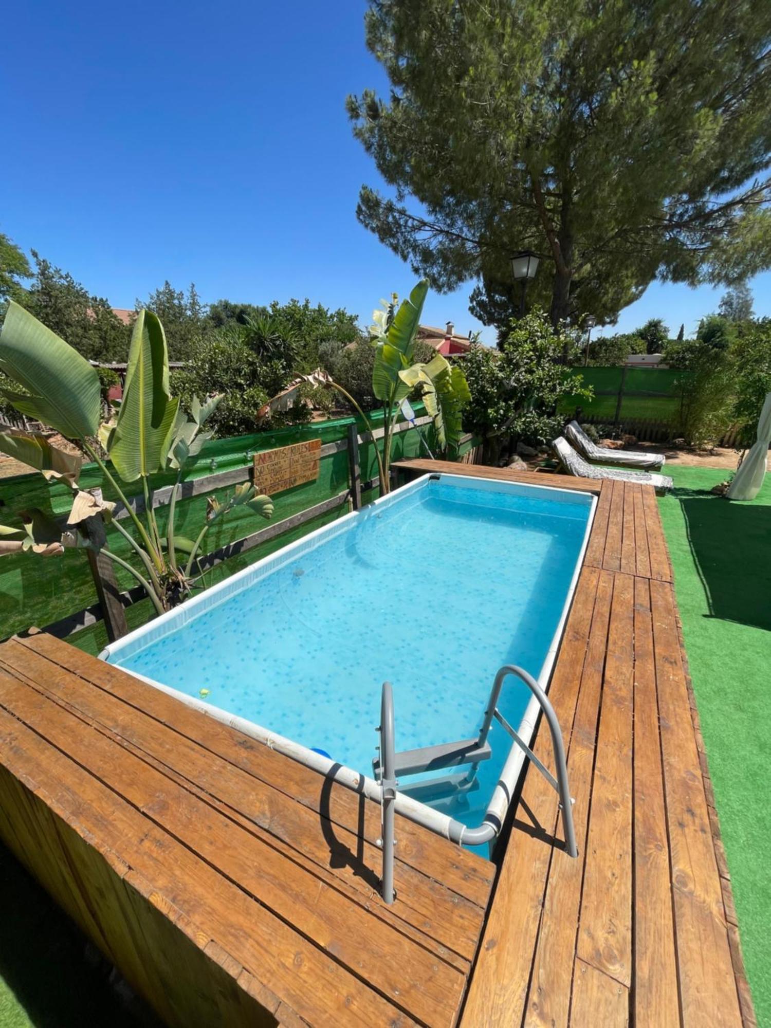Nomada, Chalet Con Piscina En Alcalá de Guadaira Exteriör bild
